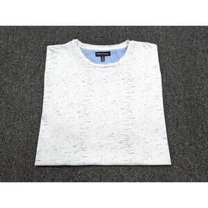 Silver Jeans Co Men's White & Blue Casual Short Sleeve T-shirt Tee Size XL